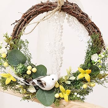 Amazon.co.jp: リース 玄関リース 鳥の巣シミュレーション
